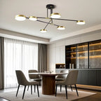 Contemporary Indoor LED Ceiling Light with Acrylic Shade