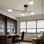 Contemporary Indoor LED Ceiling Light with Acrylic Shade