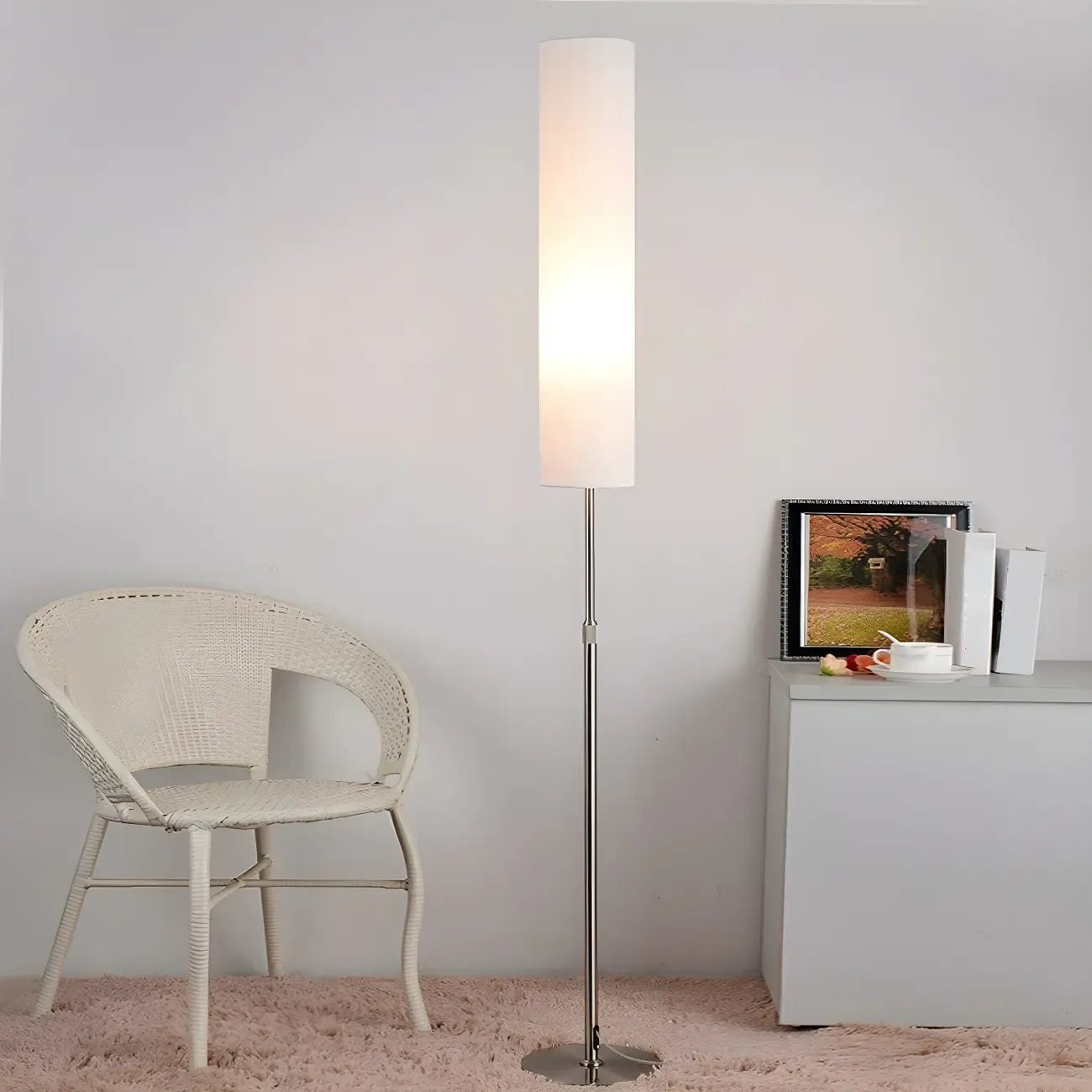 HomeyFad 73Standing Metal LED Floor Lamps for Living Room Lighting