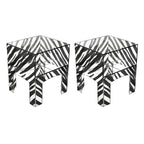 Modern Small Acrylic Nightstand with Drawer