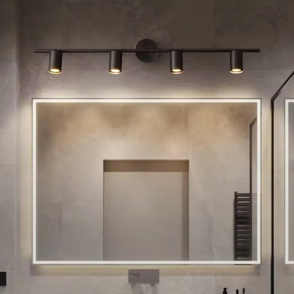 Minimalist Adjustable LED Cylinder Vanity Light Fixtures