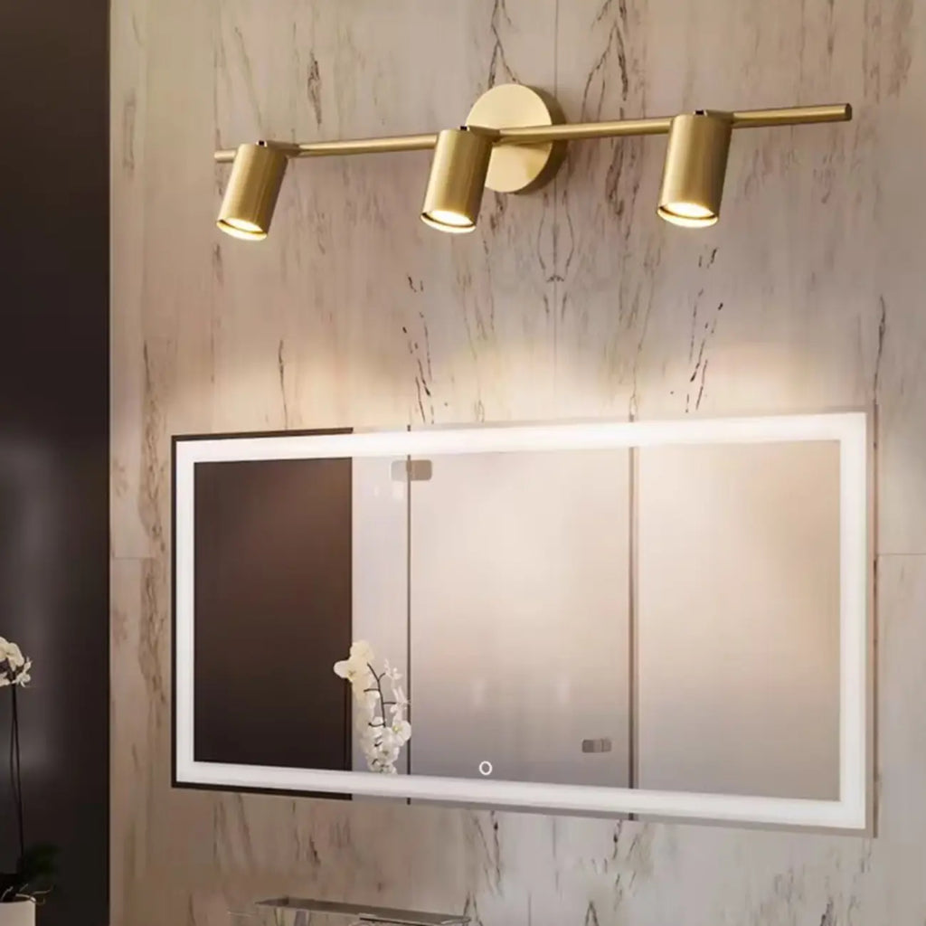 Minimalist Adjustable LED Cylinder Vanity Light Fixtures