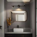 Minimalist Adjustable LED Cylinder Vanity Light Fixtures