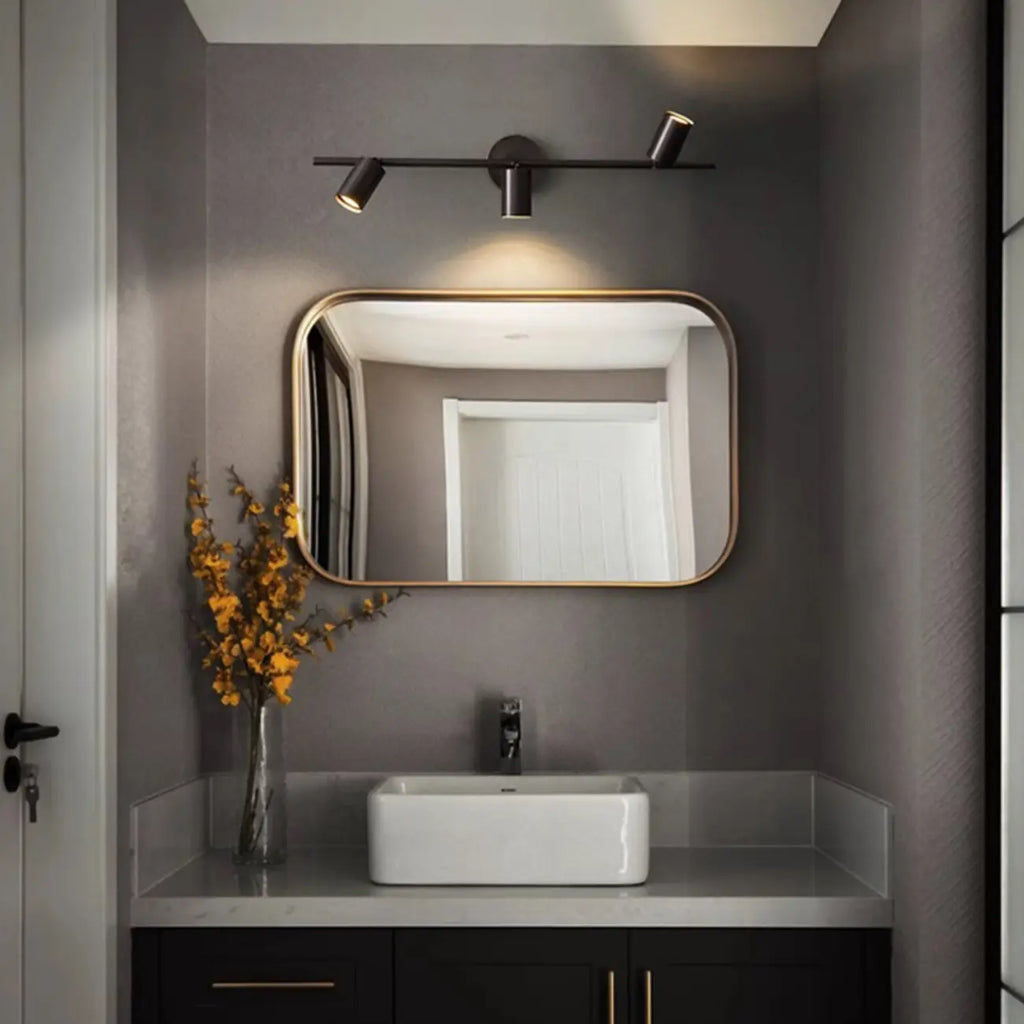 Minimalist Adjustable LED Cylinder Vanity Light Fixtures