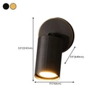 Minimalist Adjustable LED Cylinder Vanity Light Fixtures