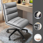 Modern Leather Adjustable Swivel Office Desk Chair