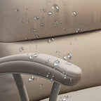 Modern Leather Adjustable Swivel Office Desk Chair