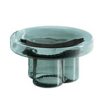 Stylish Glass Round Accent Side Table for Living Room