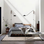 Modern Adjustable Iron Wall Mount Lamp with Dome Shade