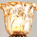 Elegant Brass Wall Sconce with Crystal Shade for Hallway