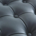 Upholstered Grey Flip-Up Top Shoe Bench for Entryway