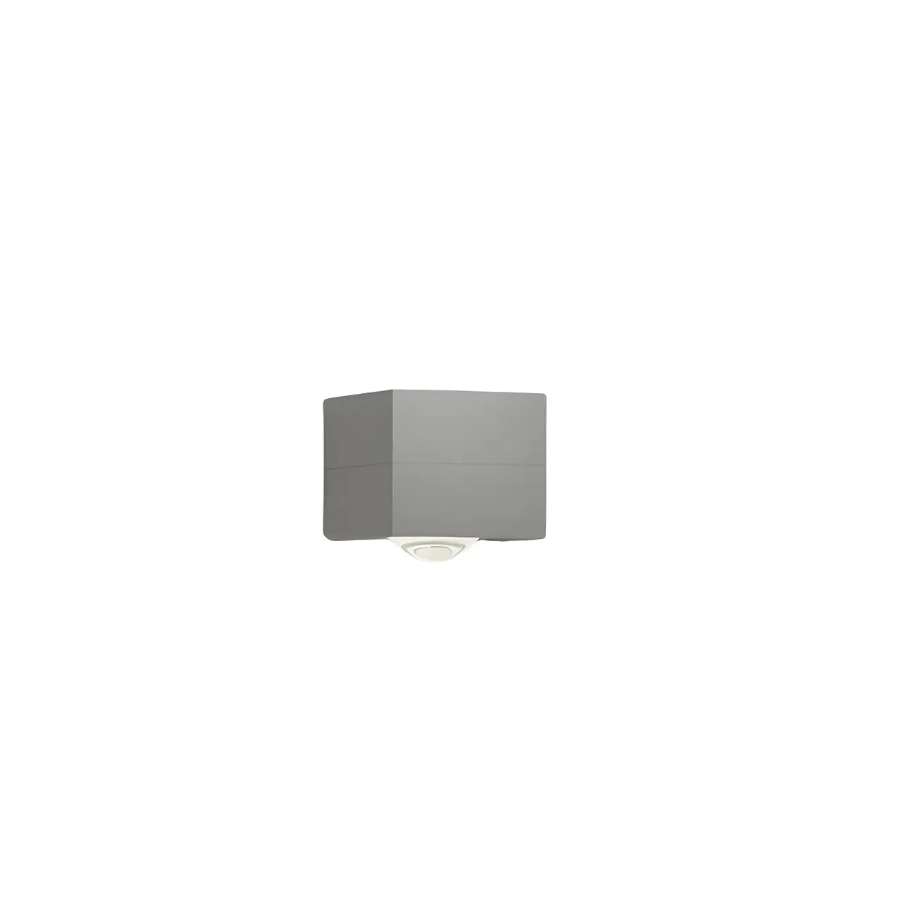 Charging Port Cube LED Wall Sconce with Touch & Warm Light