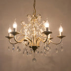 Exiquisite Champagne Crystal Candlebra Chandelier