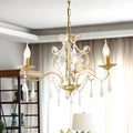 Exiquisite Champagne Crystal Candlebra Chandelier