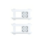 Pine Wooden Wall-Mounted Display Open Wine Bottle & Glass Rack