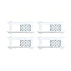 Pine Wooden Wall-Mounted Display Open Wine Bottle & Glass Rack