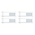 Pine Wooden Wall-Mounted Display Open Wine Bottle & Glass Rack