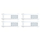 Pine Wooden Wall-Mounted Display Open Wine Bottle & Glass Rack