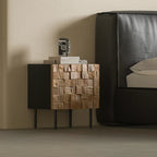 Mid-century Modern Wood Nightstand