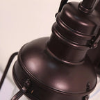 Small Size Outdoor Wall Light Industrial Metal Black Lantern