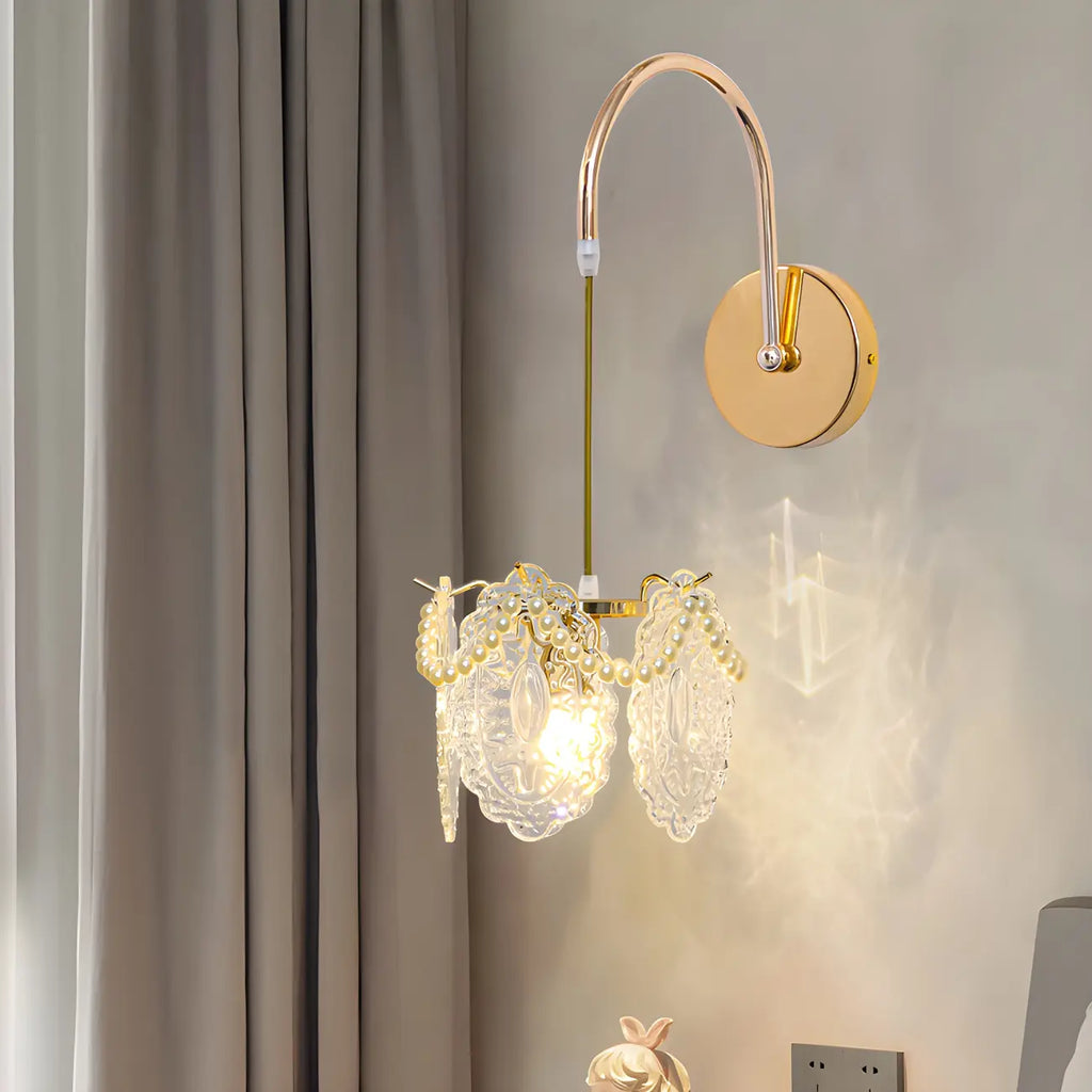 Luxury Gooseneck White Wall Sconce for Living Room Lighting