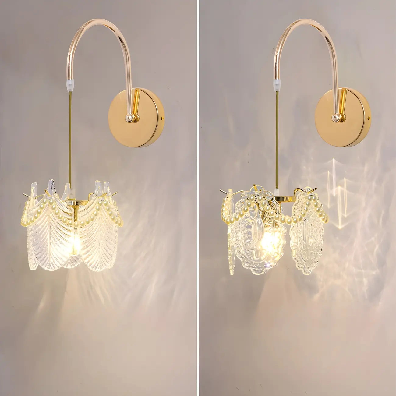 Luxury Gooseneck White Wall Sconce for Living Room Lighting