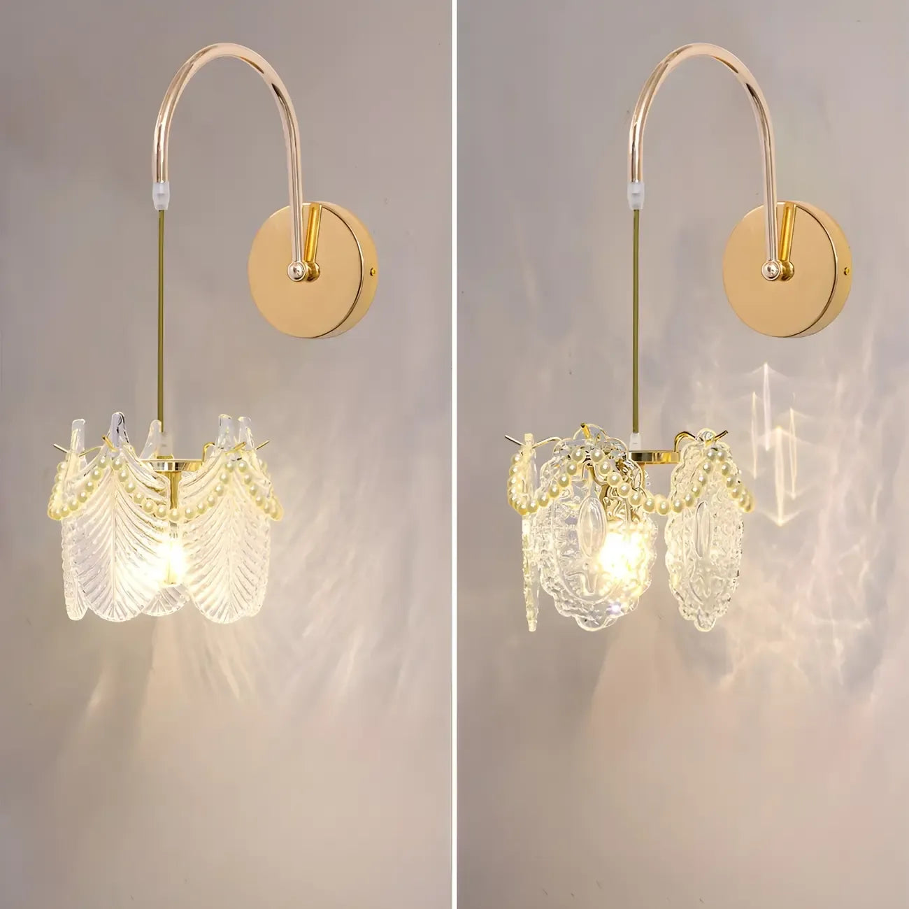 Luxury Gooseneck White Wall Sconce for Living Room Lighting