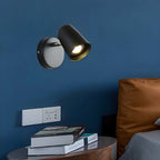 Simplicity 1-Light Cylinder Metal Indoor Adjustable Wall Sconces