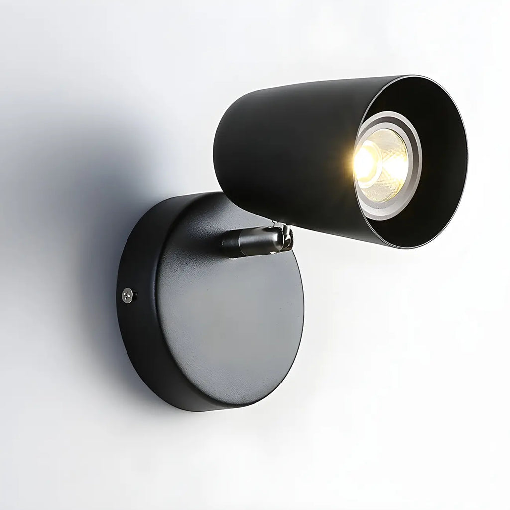Simplicity 1-Light Cylinder Metal Indoor Adjustable Wall Sconces