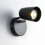 Simplicity 1-Light Cylinder Metal Indoor Adjustable Wall Sconces