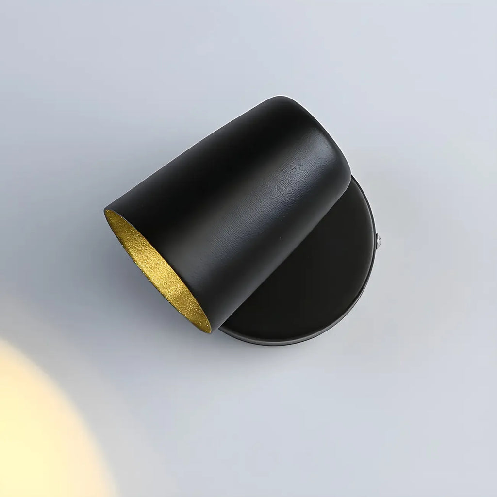 Simplicity 1-Light Cylinder Metal Indoor Adjustable Wall Sconces