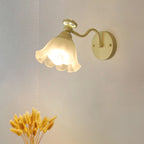 Modern 5 to 9 Inch Floral Shape Wall Sconce for Bedroom