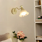Modern 5 to 9 Inch Floral Shape Wall Sconce for Bedroom
