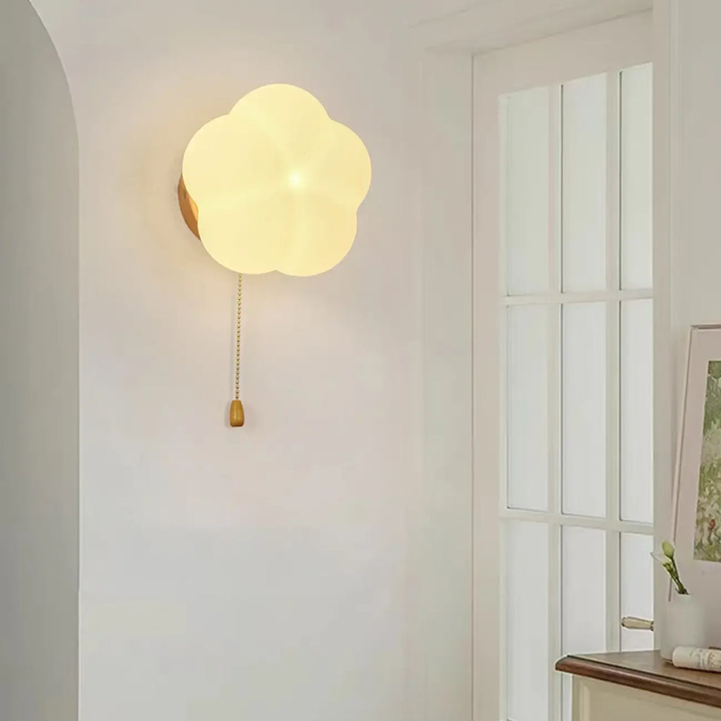 5 to 9 Inch Cloud Shape Wall Sconce for Bedroom Lighting