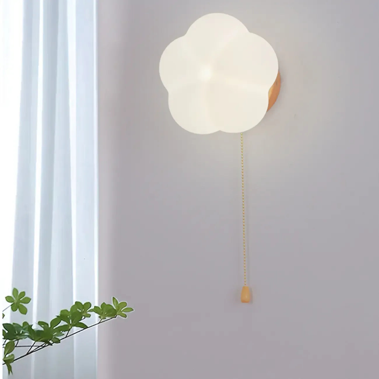 5 to 9 Inch Cloud Shape Wall Sconce for Bedroom Lighting