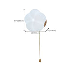 5 to 9 Inch Cloud Shape Wall Sconce for Bedroom Lighting