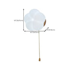 5 to 9 Inch Cloud Shape Wall Sconce for Bedroom Lighting