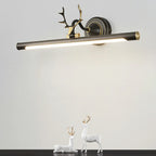 Durable Antler Tube LED Vanity Light with Acrylic Shade for Room