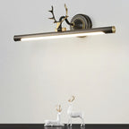 Durable Antler Tube LED Vanity Light with Acrylic Shade for Room