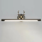 Durable Antler Tube LED Vanity Light with Acrylic Shade for Room