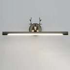 Durable Antler Tube LED Vanity Light with Acrylic Shade for Room