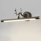 Durable Antler Tube LED Vanity Light with Acrylic Shade for Room