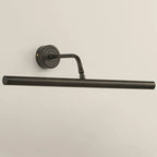 Modern Black Metal LED Bathroom Vanity Light Tube Shade