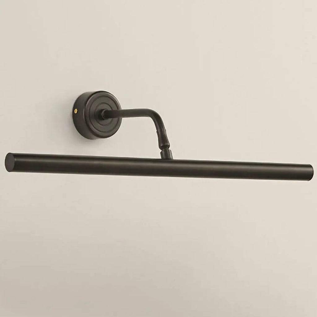 Modern Black Metal LED Bathroom Vanity Light Tube Shade