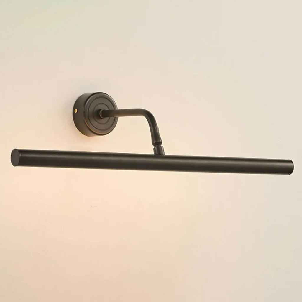 Modern Black Metal LED Bathroom Vanity Light Tube Shade