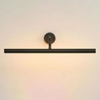 Modern Black Metal LED Bathroom Vanity Light Tube Shade