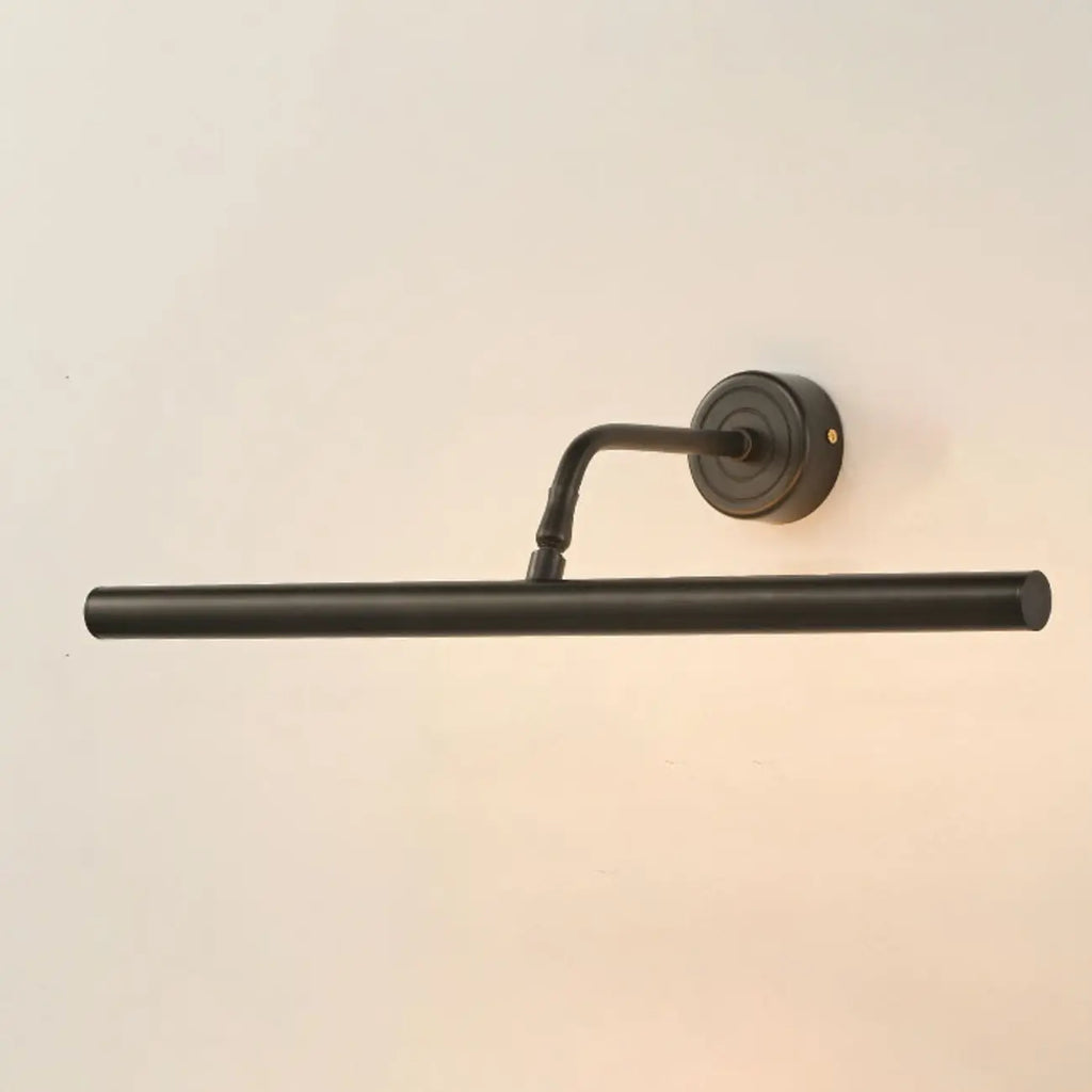Modern Black Metal LED Bathroom Vanity Light Tube Shade