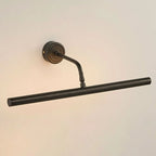 Modern Black Metal LED Bathroom Vanity Light Tube Shade