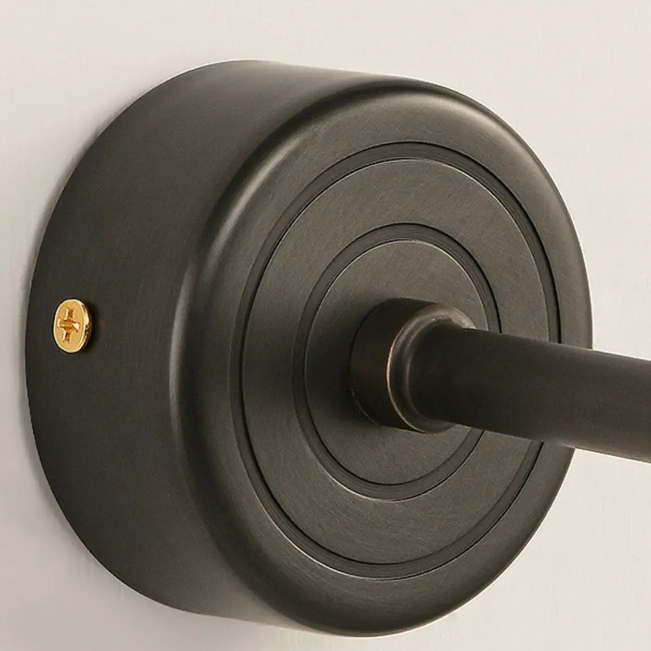 Modern Black Metal LED Bathroom Vanity Light Tube Shade