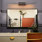 Modern Metal Linear LED Vanity Light with Third Gear Dimming